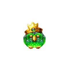Pirots 2 groene barnsteen symbool op niveau 7
