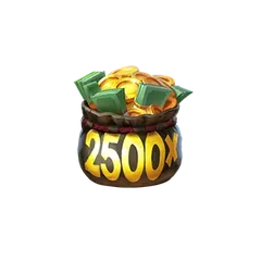Pirots 3 muntsymbool met waarde 2500