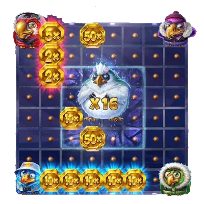 Pirots 4 Yeti Snack Time-functionaliteit in Frozen Fury
