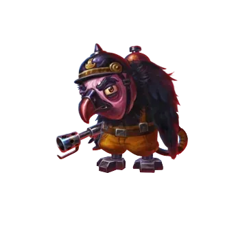 Fire Minion-vijand in Pirots 4 Inferno-wereld