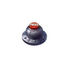 Pirots 4 Alien Invasion-activeringssymbool in de Lost in Space-wereld